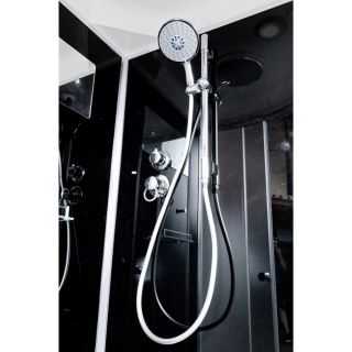 Душевая кабина Deto B01 BLACK 100х100х208 см